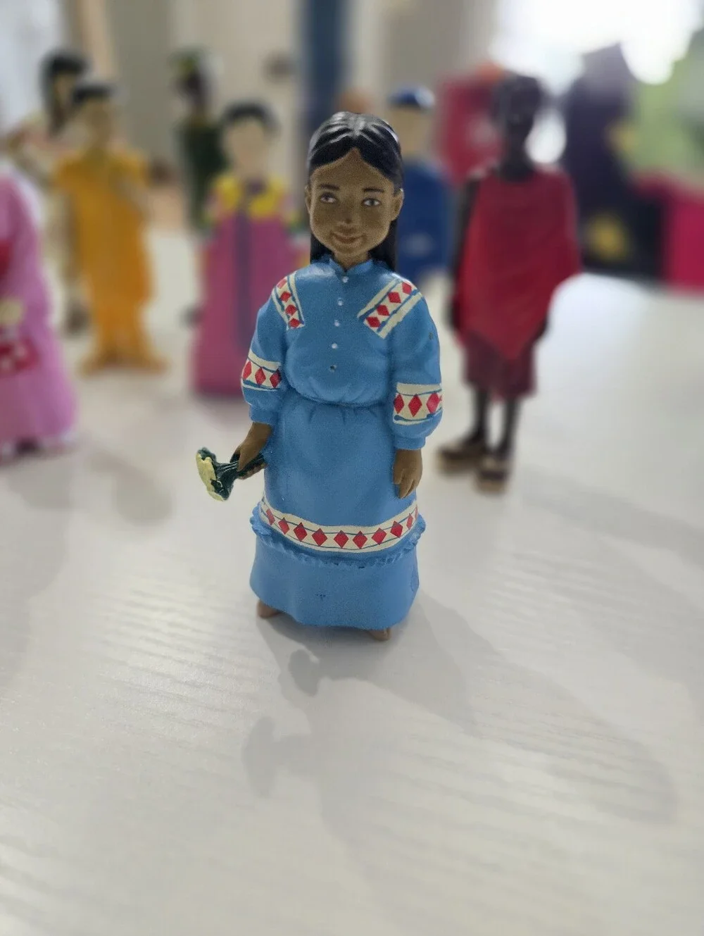 Lakeshore Learning Community Multicultural People Of The World Figurines. 9 Used